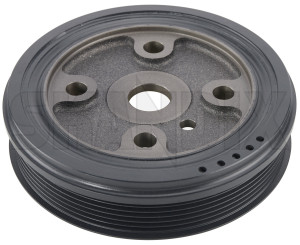 Belt pulley, Crankshaft 30731865 (1022976) - Volvo S60 (-2009), S80 (-2006), V70 P26, XC70 (2001-2007), XC90 (-2014) - belt pulley crankshaft Own-label dampener vibration with