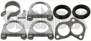 Mounting kit, Exhaust system  (1023043) - Volvo 120, 130, 220 - mounting kit exhaust system Own-label 1002825 1014263 1014923 1014924 1022921