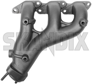 Manifold, Exhaust system 8250137 (1023050) - Volvo 900, S90, V90 (-1998) - manifold exhaust system Genuine 4 6 46 4 6 cylinder egr engines for with