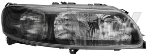 Headlight right H7 with Indicator 8693568 (1023179) - Volvo V70 P26 (2001-2007), XC70 (2001-2007) - headlight right h7 with indicator valeo Valeo aiming for h7 headlight indicator motor right righthand right hand traffic with