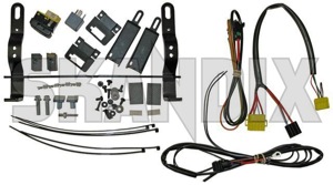 Installation kit, Auxiliary lights 9166358 (1023180) - Volvo 850 - accessory extra lights installation kit auxiliary lights mounting kit spotlights Genuine 
