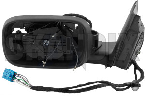 Outside mirror left 30744585 (1023260) - Volvo S40, V50 (2004-) - outside mirror left Genuine actuator adjustment cap cover covering drive electric electronically foldable for glass hand heatable indicator left leftrighthand left right hand lefthanddrive lhd light memory mirror not rhd right righthanddrive traffic with without