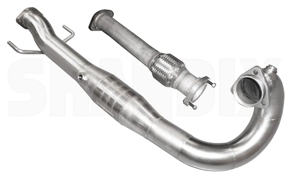 Catalytic converter Kit (1023276) - Saab 9-5 (-2010) - Keywords: catalyst catalytic converter kit catalytic convertor ferrita Ferrita abe abe 88,9 889 88 9 88,9 889mm 88 9mm certification downpipe general in integrated kit mm part racing stainless steel without