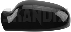 Cover cap, Outside mirror left 9187600 (1023299) - Volvo S60 (-2009), S80 (-2006), V70 P26 (2001-2007) - cover cap outside mirror left mirrorblinds mirrorcovers Own-label be electronically foldable left painted to
