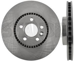 Brake disc Front axle 31400764 (1023335) - Volvo S60 (2011-2018), S60 CC (-2018), S80 (2007-), V60 (2011-2018), V60 CC (-2018), V70, XC70 (2008-) - brake disc front axle brake rotor brakerotors rotors Own-label 16,5 165 16 5 16,5 165inch 16 5inch 2 316 316mm additional axle front inch info info  mm note pieces please