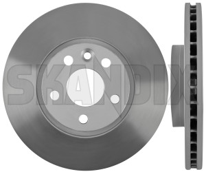 Brake disc Front axle 31341382 (1023337) - Volvo S60 (2011-2018), S80 (2007-), V60 (2011-2018), V70, XC70 (2008-) - brake disc front axle brake rotor brakerotors rotors Own-label 16 16inch 2 300 300mm additional axle front inch info info  mm note pieces please