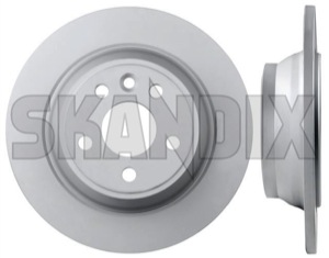 Brake disc Rear axle non vented 31471832 (1023349) - Volvo S80 (2007-), V70, XC70 (2008-) - brake disc rear axle non vented brake rotor brakerotors rotors zimmermann Zimmermann 2 additional axle info info  manual non note operation pieces please rear solid vented with