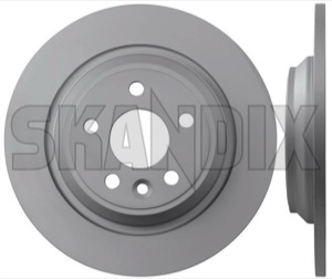 Brake disc Rear axle non vented 31471746 (1023350) - Volvo S60 (2011-2018), S60 CC (-2018), S80 (2007-), V60 (2011-2018), V60 CC (-2018), V70, XC70 (2008-) - brake disc rear axle non vented brake rotor brakerotors rotors zimmermann Zimmermann 2 additional axle electric info info  non note operation pieces please rear solid vented with