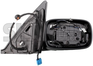Outside mirror right 30744588 (1023361) - Volvo S40, V50 (2004-) - outside mirror right Genuine actuator adjustment cap cover covering drive electric electronically foldable for glass hand heatable indicator left leftrighthand left right hand lefthanddrive lhd light memory mirror not rhd right righthanddrive traffic with without