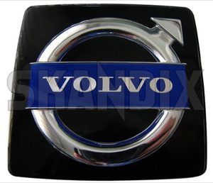 Emblem Radiator grill 30882392 (1023452) - Volvo S40, V40 (-2004) - badges emblem radiator grill Genuine blue grill radiator