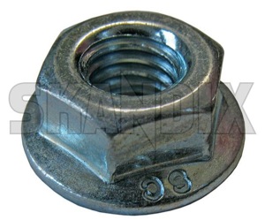 Nut Flange nut with UNC inch Thread 3/8