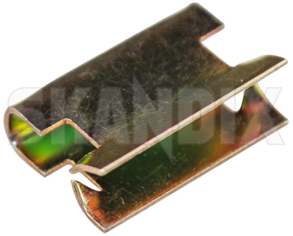 Clip, Bumper mount 3120498 (1023492) - Volvo V70 P26 (2001-2007) - Keywords: clip bumper mount Genuine backside bumper clamp spring