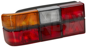 Combination taillight left red-orange-white 1372355 (1023526) - Volvo 200 - backlight combination taillight left red orange white combination taillight left redorangewhite taillamp taillight Own-label bulb holder included left redorangewhite red orange white seal with