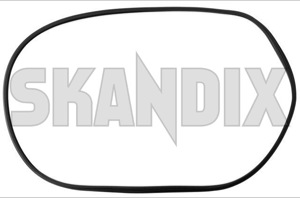 SKANDIX Shop Volvo Ersatzteile: Türdichtung vorne an Karosserie für links  und rechts passend 30779419 (1023740)