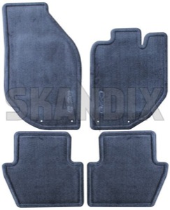 Floor accessory mats Velours grey consists of 4 pieces 9184586 (1023974) - Volvo C70 (-2005) - floor accessory mats velours grey consists of 4 pieces Genuine 4 consists drive for four grey hand left lefthand left hand lefthanddrive lhd of pieces vehicles velours