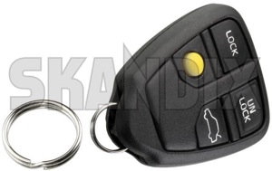 Remote control, Locking system 8685151 (1024791) - Volvo S60 (-2009), S80 (-2006), V70 P26 (2001-2007), XC70 (2001-2007) - electronic lock key keyless entry system lock remote central locking remote control locking system rke rks Genuine activated battery be by electronics handheld hand held must only software transmitter with without