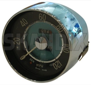 Speedometer mls/ h Exchange part 673438 (1024889) - Volvo P1800 - 1800e p1800e speedometer mls h exchange part speedometer mlsh exchange part tachometer Own-label attention attention  exchange mlsh mls h part policy return special with
