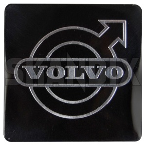 Emblem Radiator grill 50 mm 50 mm 1325751 (1025086) - Volvo 400, 700 - badges emblem radiator grill 50 mm 50 mm Genuine 50 50mm grill mm radiator