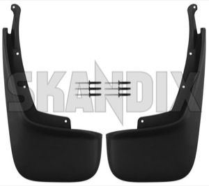 Mud flap rear Kit for both sides 8698318 (1025157) - Volvo S80 (-2006) - mud flap rear kit for both sides Genuine both drivers for kit left passengers rear right side sides