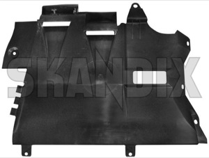 Engine protection plate 30865289 (1025497) - Volvo S40, V40 (-2004) - engine protection plate Genuine right