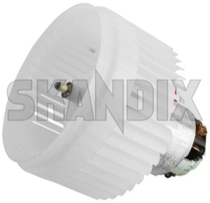 Electric motor, Blower 31320393 (1025754) - Volvo S60 (-2009), S80 (-2006), V70 P26 (2001-2007), XC70 (2001-2007), XC90 (-2014) - electric motor blower interior fan Genuine drive for hand left lefthand left hand lefthanddrive lhd vehicles