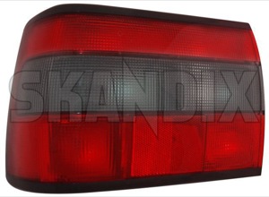 Combination taillight left with Fog taillight 9133765 (1026067) - Volvo 850 - backlight combination taillight left with fog taillight taillamp taillight Genuine bulb fog holder left taillight with without