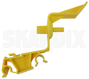 Clip, Interior panel Trunk 3511426 (1026361) - Volvo 850, V70 (-2000), V70 XC (-2000) - clamps clip interior panel trunk Genuine boot interior panels side trunk yellow