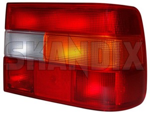 Combination taillight outer right 6808839 (1026579) - Volvo 850 - backlight combination taillight outer right taillamp taillight Genuine bulb holder outer right without