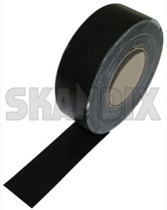 Adhesive tape black Fabric tape  (1026628) - universal  - adhesive tape black fabric tape duct tape gaffer tape gaffertape sticky tape Own-label 45 45mm 50 50m black fabric m mm tape