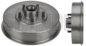 Brake drum Front axle 667126 (1026663) - Volvo 120, 130, 220 - brake drum front axle Own-label axle front