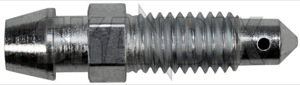 Bleeder screw, Brake  (1026816) - universal  - bleeder screw brake Own-label 28,7 287 28 7 28,7 287mm 28 7mm 7 m7x1 metric mm thread with