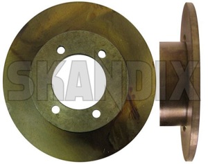 Brake disc Front axle non vented  (1026840) - Volvo 66 - brake disc front axle non vented brake rotor brakerotors rotors Own-label 2 248 248mm additional axle front info info  mm non note pieces please solid vented