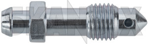 Bleeder screw, Brake Brake caliper  (1027031) - universal  - bleeder screw brake brake caliper Own-label 3/8 38x24 3 8 x24 37 37mm brake caliper inch mm thread unf with