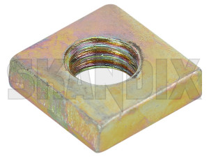 Nut with metric Thread M5 1272073 (1027035) - Volvo universal ohne Classic - nut with metric thread m5 Genuine m5 metric square thread with