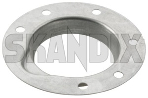 Bracket, Splash panel Brake disc Front axle fits left and right 1272102 (1027113) - Volvo 200 - attachments bracket splash panel brake disc front axle fits left and right fastenings fixing mountings plates protectorplates wheel bearing Genuine abs and axle fits for front left right vehicles without