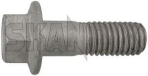Bolt, Brake caliper 985453 (1027274) - Volvo S60 (-2009), S80 (-2006), V70 P26, XC70 (2001-2007) - bolt brake caliper Genuine 30 30mm axle locking m10 mm needed rear screw