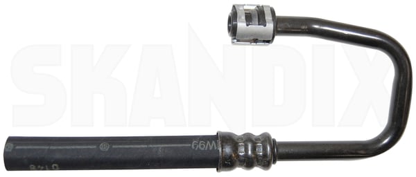 Hose, Oil cooler Engine oil 8618761 (1027485) - Volvo C70 (-2005), S70, V70 (-2000) - Keywords: hose oil cooler engine oil Genuine