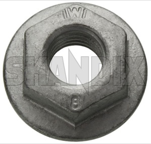 Nut with Collar with metric Thread M6 985919 (1027810) - Volvo universal - nut with collar with metric thread m6 Genuine collar hexagon m6 metric outer thread with