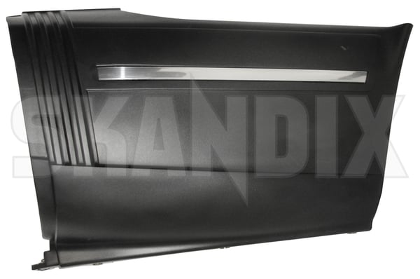 Bumper cover side front left black 6942825 (1027876) - Saab 900 (-1993) - ОЕ-Numbers: 9842825 - Keywords: bumper cover side front left black skirts Genuine black front integrated left side