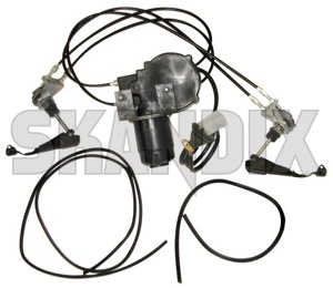 Headlight Cleaner Upgrade kit NOS, new old stock 283109 (1027885) - Volvo 200 - headlight cleaner upgrade kit nos new old stock headlight cleaning system Genuine cable kit new nos nos  old stock upgrade without
