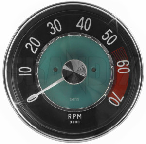 Revolution Counter 668371 (1028031) - Volvo P1800 - 1800e p1800e revcounter rev counter revolution counter rpm gauge tachometer Own-label attention attention  english exchange part policy return special with