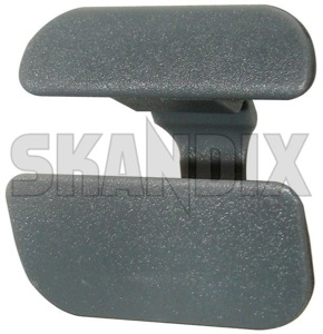 Clip, Interior panel Trunk 9158430 (1028180) - Volvo C70 (2006-), S40, V40 (-2004), S60 (2011-2018), S60 (-2009), S80 (-2006), V70 P26, XC70 (2001-2007), V70, XC70 (2008-), XC60 (-2017), XC90 (-2014) - clamps clip interior panel trunk Genuine boot grey interior panels trunk