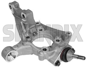 Steering knuckle Front axle left 30760714 (1028251) - Volvo S60 (-2009), S80 (-2006), V70 P26 (2001-2007), XC70 (2001-2007) - knuckles pivots spindles steering knuckle front axle left swivels wheel bearing carrier Genuine 285,5 2855 285 5 305 active axle ball chassis for front joint left mm vehicles with