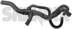 Radiator hose upper 30723082 (1028662) - Volvo C30, C70 (2006-), S40, V50 (2004-) - radiator hose upper Own-label upper