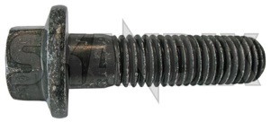 Screw/ Bolt Flange screw M10 982819 (1028701) - Volvo universal ohne Classic - screw bolt flange screw m10 screwbolt flange screw m10 Genuine 40 40mm flange m10 metric mm screw thread with