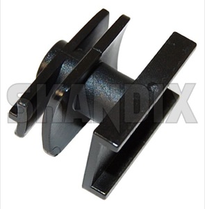 Clip Air baffle plate front 6846295 (1028719) - Volvo 900, S90, V90 (-1998) - clip air baffle plate front staple clips Genuine air baffle front plate