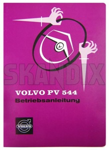 Manual Reprint PV544 German  (1028731) - Volvo PV - manual reprint pv544 german Own-label german pv544 reprint