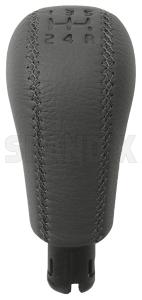 Gear Lever Leather 8671055 (1029122) - Volvo S40, V40 (-2004), S60 (-2009), V70 P26, XC70 (2001-2007) - gear lever leather shift knob Genuine leather