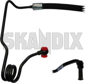 Pressure hose, Steering system with cooling coil 9191449 (1029286) - Volvo 700, 900 - pressure hose steering system with cooling coil Genuine      cam coil cooling drive for gear hand left lefthand left hand lefthanddrive lhd power pump rack steering system trw vehicles with