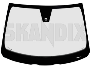 Windscreen 32368842 (1029405) - Volvo C30, S40, V50 (2004-) - front screen front window frontscreen frontwindow windscreen windshield Own-label for rain sensor vehicles with